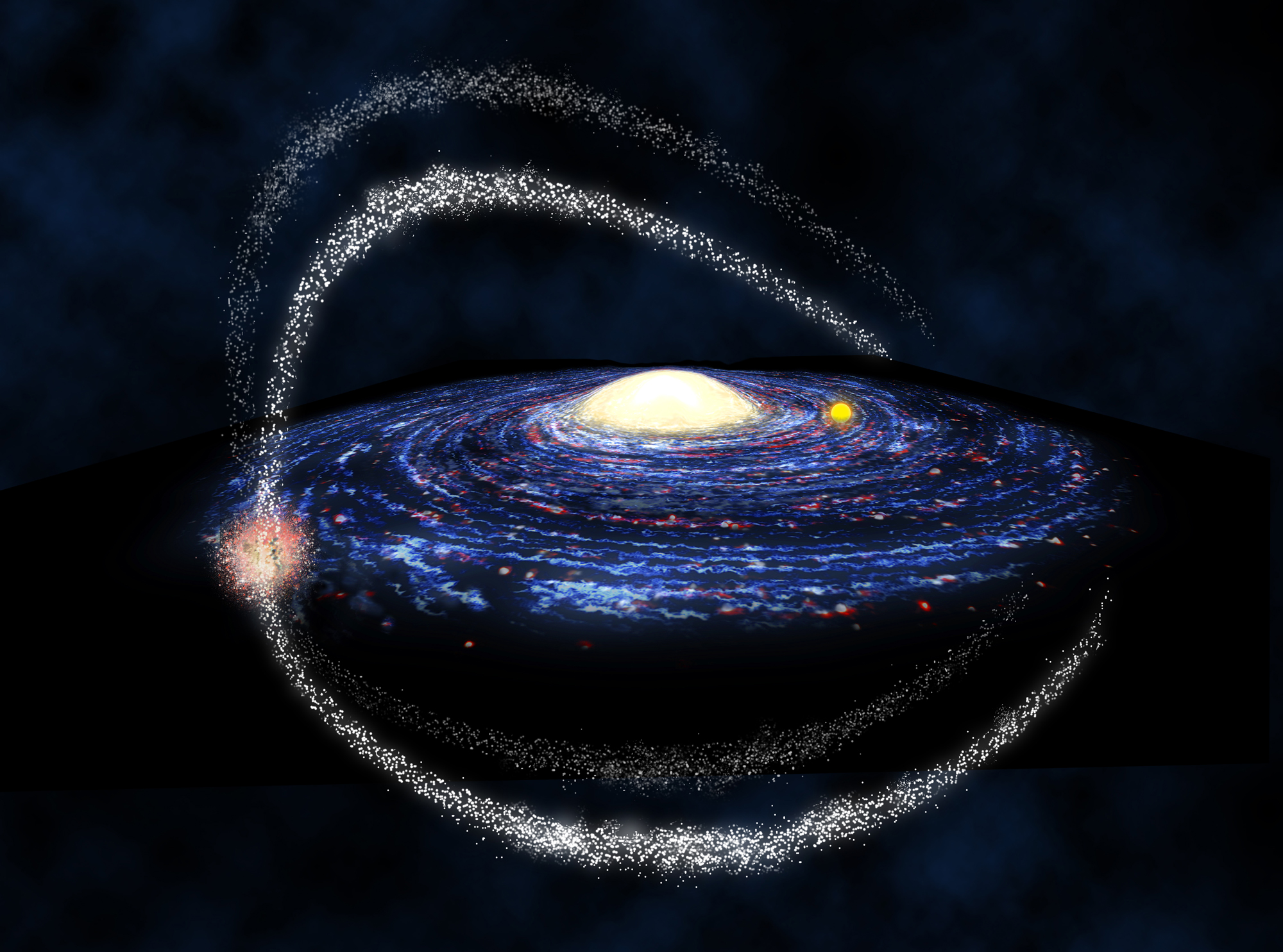 Hidden Galaxies May Swarm Near Our Own Milky Way